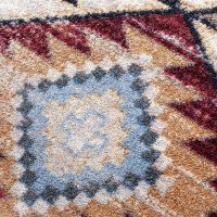 Bow Strings Rug - Distressed Brown