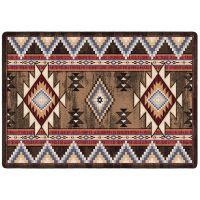 Bow Strings Entry Rug - Brown