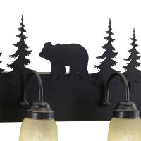 Bozeman 4-Light Burnished Bronze Vanity Light