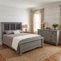 Cottage Bed: Some lifestyle images are created with AI for visualization purposes. Crafted from natural solid wood, each piece is unique and will vary.