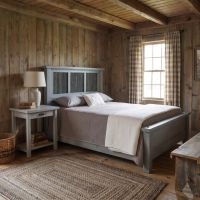 Cottage Bed: Some lifestyle images are created with AI for visualization purposes. Crafted from natural solid wood, each piece is unique and will vary.