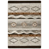 Brand New Old School Rug - Earthenware