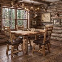 Upholstered Aspen Dining Chair: Some lifestyle images are created with AI for visualization purposes. Crafted from natural solid wood, each piece is unique and will vary.