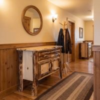 Rustic Aspen Server: Some lifestyle images are created with AI for visualization purposes. Crafted from natural solid wood, each piece is unique and will vary.