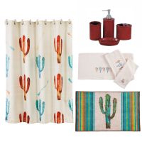 Cactus Bathroom 5 PC Set