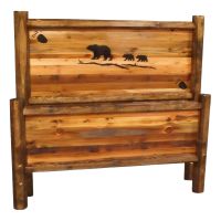 Canyon Country Deluxe Barnwood Bed