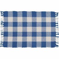 China Blue Checkered Placemat
