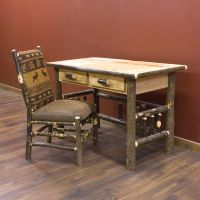 Real Hickory Rustic Desk