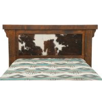 Cowhide Canyon Headboard