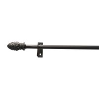 Wrought Iron Remington Curtain Rod w/Hardware