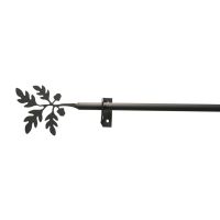 Wrought Iron Acorn Curtain Rod