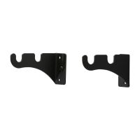 Wrought Iron DB Curtain Brackets