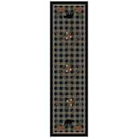 Deep Woods Runner Rug - Green