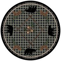 Deep Woods Area Rug - Green
