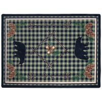 Deep Woods Entry Rug - Green