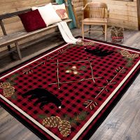 Deep Woods Rug - Red