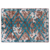 Distressed Fresco Rug - Turquoise