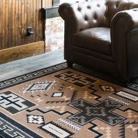 Double Cross Rug - Sandman