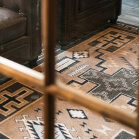 Double Cross Rug - Sandman