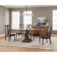 Live Edge Dining Table: Some lifestyle images are created with AI for visualization purposes. Crafted from natural solid wood, each piece is unique and will vary.
