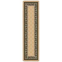 Evergreen Runner Rug - Light Maize
