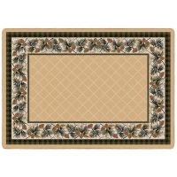 Evergreen Entry Rug - Light Maize