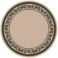 Evergreen Area Rug - Light Sandstone