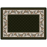 Evergreen Entry Rug - Pine