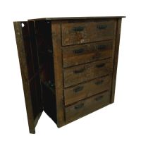Rustic Mills Concealment 5 Drawer Chest