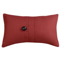 Prescott Red Oblong Pillow