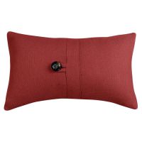 Prescott Red Oblong Pillow