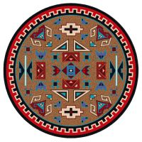 Four Rams Rug - Bright