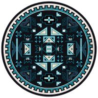 Four Rams Rug - Contemporary