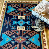 Four Rams Rug - Copper