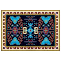 Four Rams Rug - Copper