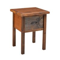 Gold Fields Barn Wood 1 Drawer Nightstand