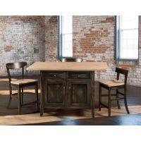 Hawthorn Single Bend Bar Stools (pictured on left & behind bar w/ custom two-tone finish)