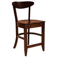 Hawthorn Single Bend Bar Stool - Stationary