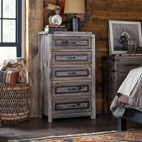 Heritage Pine 5 Drawer Chest