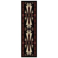Horse Thieves Rug - Black