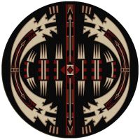Horse Thieves Rug - Black