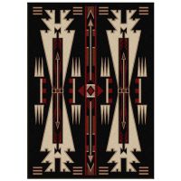 Horse Thieves Rug - Black