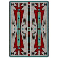 Horse Thieves Rug - Electric