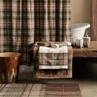 Huntsman Plaid bathroom accessories (sold separately)