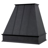 38" Euro Glazed Black Hammered Copper 735 CFM Wall Mounted Range Hood