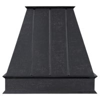 38" Euro Glazed Black Hammered Copper 735 CFM Wall Mounted Range Hood