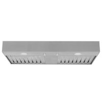38" Euro Glazed Black Hammered Copper 735 CFM Wall Mounted Range Hood