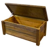 Rocky Creek Reclaimed Barn Wood Blanket Chest