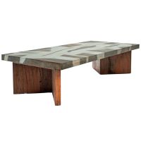 Industrial Zinc Coffee Table