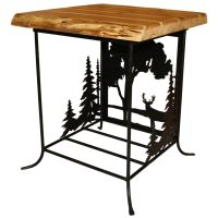 Iron Ridge Silhouette End Table